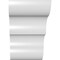 Ekena Millwork 5-in. W x 8-in. D x 8-in. H Ozark Architectural Grade PVC Knee Brace BRCP05X08X08OZK - alternate 4